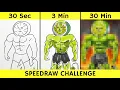 Download Lagu ASEP SREPET SREPET tekenen in 30 sec, 3 min en 30 min | Italiaanse Hersenrot | Fendraw