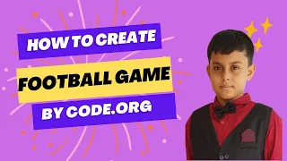 How to create football game by code org