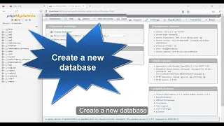 MYSQL tutorial Create database insert select update and delete rows in MYSQL PHPMYADMIN