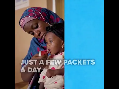 Ready-to-Use Therapeutic Food saves lives