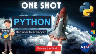 Python One Shot Tutorial Complete Python Course from Beginner to Advanced