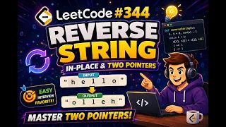 LeetCode 344 Explained Step by Step Reverse String in C