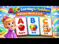ABC Learning for Toddlers Learn Alphabet Words A to Z ABC Flashcards for Babies and Toddlers