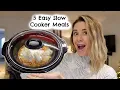 Download Lagu 5 EASY SLOW COOKER MEALS | SLOW COOKER RECIPES | Kerry Whelpdale