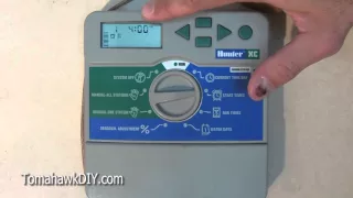 How to Program a Sprinkler Controller Hunter