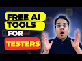 FREE AI Tools for Software Testers Automate With Amit