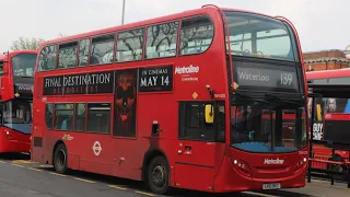 Full Route Visual London Bus Route 139 Towards Waterloo TEH1235 LK61BKZ and TEH2086