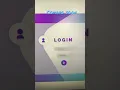 UI Design To HTML CSS Login Page Radial Gradient Effect
