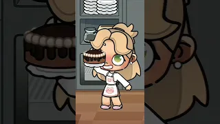 MAKING PEPPA PIG CAKE RECIPE FOR FIRST TIME AVATAR WORLD Avatarworld Shorts Tocalifeworld 