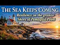 The Sea Keeps Coming My Reflection at Pemaquid Point Bristol Maine