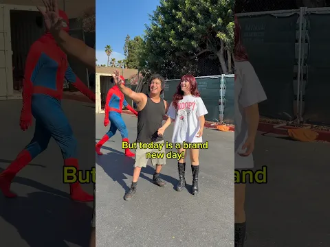 Brand New Day Spider-Man walks in lol #spiderman @kawiwii @MrVoomie