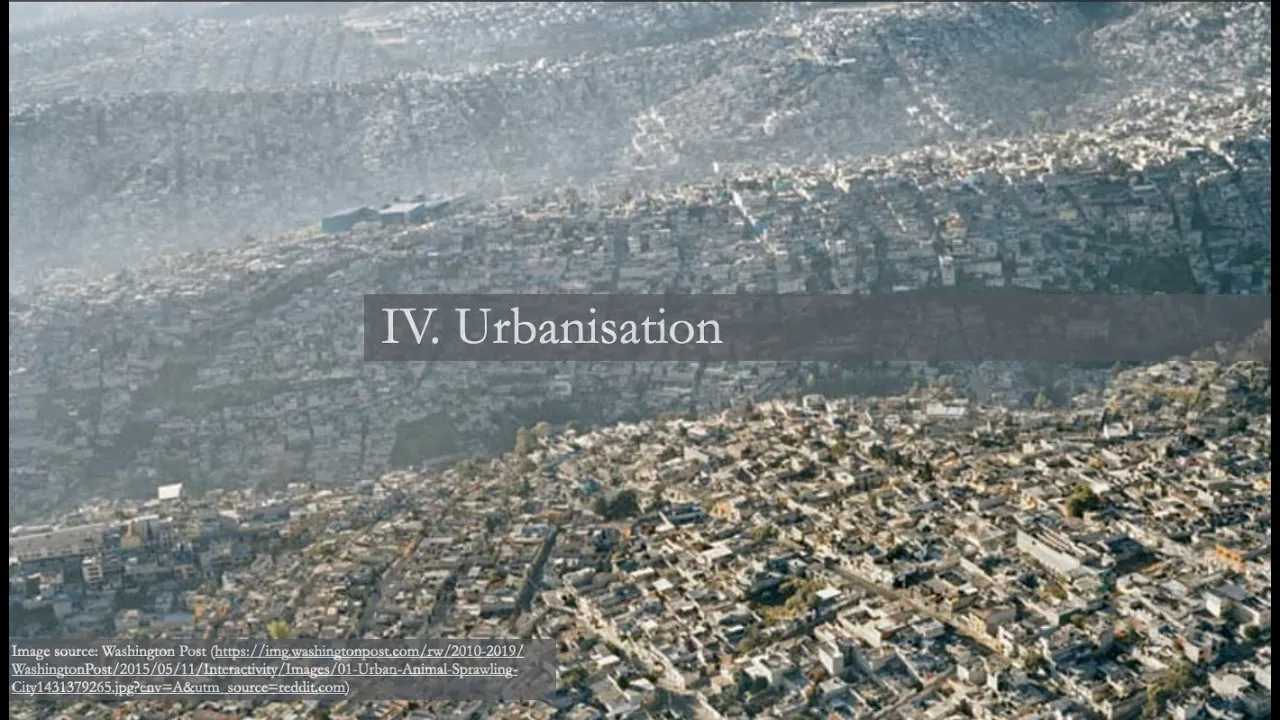 Urbanization and conflict