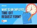 Employee Time-Off Request Form - EXPLAINED