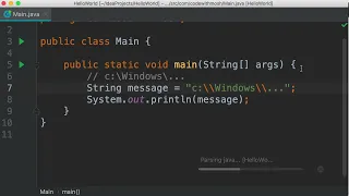 Java - Escape Sequences By Mosh Hamedani