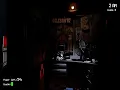 Fnaf 1 rare moment Bonnie staring at the camera FNaF 1
