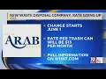 Lagu New Waste Disposal Company, Rates Going Up In Arab | May 20, 2024 | News 19 at 6 p.m.
