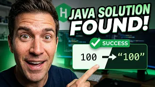 Convert Int to String Java HackerRank