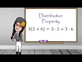 Distributive Property Math with Mrs V