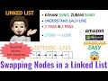 Swapping Nodes in a Linked List 1 Pass 2 Pass MICROSOFT AMAZON Leetcode-1721 Live Code