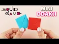 Download Lagu How to Make Ddakji from Squid Game | Easy Origami Tutorial