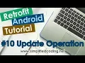 Retrofit Android Tutorial - Update Operation