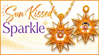 Sun Kissed Sparkle DIY Beaded Sun Pendant Tutorial