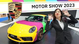 พาชมรถ Porsche รุ่นหายาก งาน Motor Show 2023 | Bangkok International Motor Show 2023