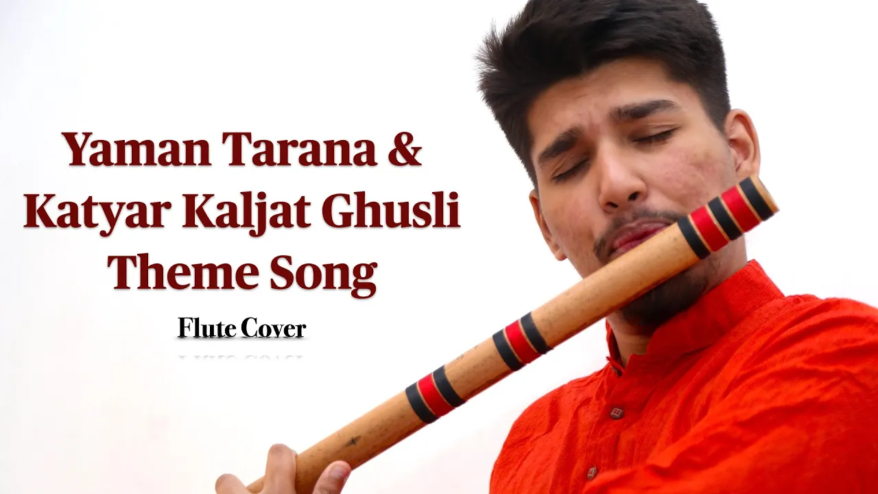 Tapan Bedse - Yaman Tarana , Katyar Kaljat Ghusli Theme Song ( Medley ) | Flute Cover |