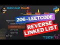 Reverse Linked List - LeetCode 206 Visual Explanation Python