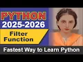 Python Tutorial Projects Notes Practice More 2025 26 filter function Hindi Urdu 23