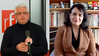 شهلا شفیق بحران مناسبات آمریکا و اروپا حاصل تبانی ترامپ و پوتین است ار اف ای RFI فارسی 