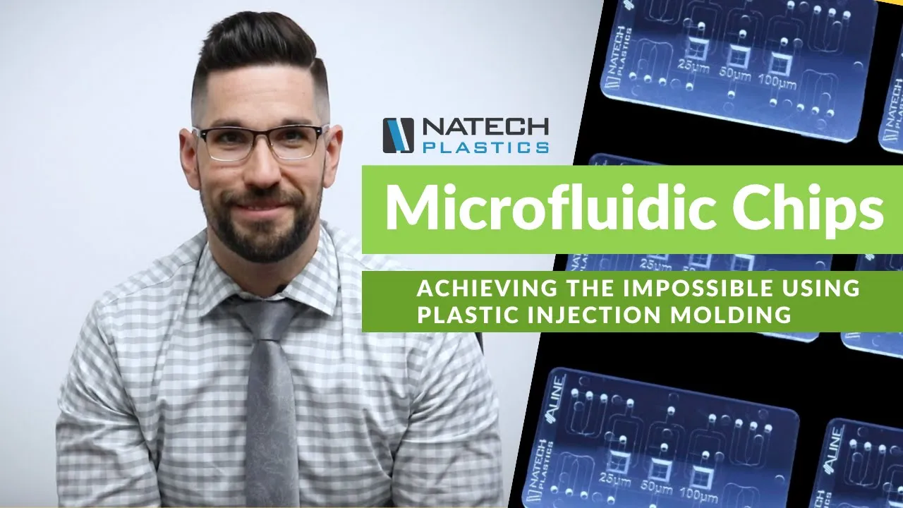 Plastic Injection Molding Microfluidic Chips