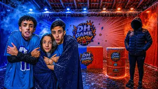 PASSAMOS A NOITE DECORANDO O GAME SHOW COM UMA VISITA INESPERADA *Sobrevivemos ao frio ?