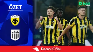 Şampiyonlar Ligi 1. Hafta | AEK - LASK (Özet) X Petrol Ofisi