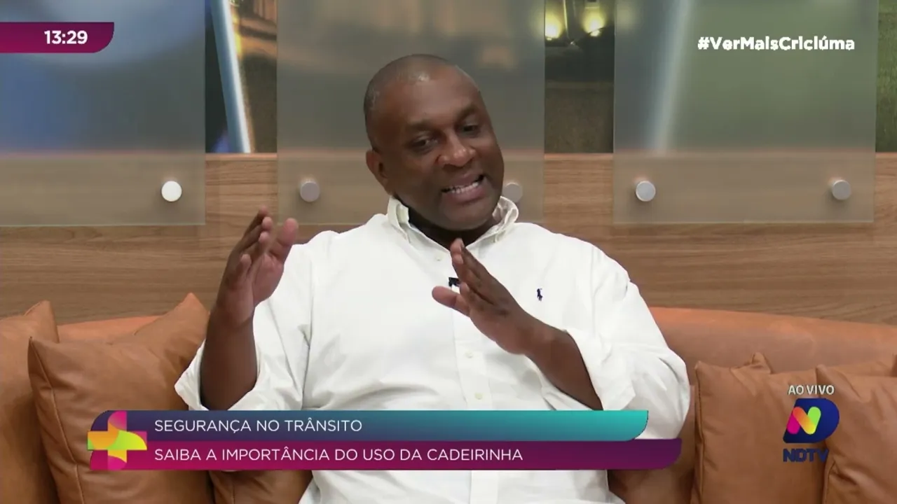Cadeirinha garante segurança das crianças no trânsito