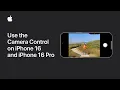 How to use the Camera Control on iPhone 16 and iPhone 16 Pro Apple Support