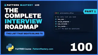PatternMastery 100 in Python The Complete LeetCode Interview Roadmap Part 1