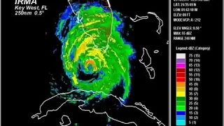 2017 Irma - Key West FL WSR-88D Radar Animation