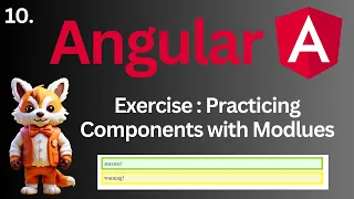 Exercise Practicing components with Modules tutorial Complete Angular 17 Course