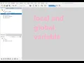 local and global variable in java