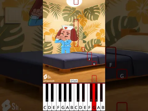 NORMAL vs PSYCHOPATH | Animal hospital Anomaly (@fash) - Octave Piano Tutorial