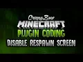 Bukkit Plugin Coding - DisableRespawnScreen Minecraft