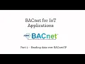 Part 2 - Read data from BACnet devices over using python