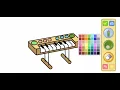 Organ Coloring For Kids Toddlers Kidzee Kiddie Kids