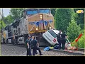 Download Lagu Most Unbelievable Train Crashes Moments Caught on Camera - Best Of Month #13