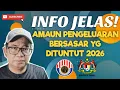 Lagu INFO AMAUN TUNTUTAN PENGELUARAN BERSASAR MENJELANG 2026!