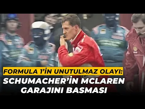 Schumacher'in McLaren Garajını Bastığı O An YouTube video detay ve istatistikleri