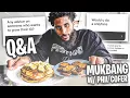 Q A MUKBANG WITH PHIL COFER YALL WILDIN LOL