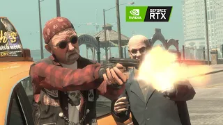 GTA IV RTX Remix: Shootouts & Ragdolls #1