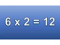 The 6 Times Table Song with Plain Backgrounds Multiplying by 6 Song Silly School Songs